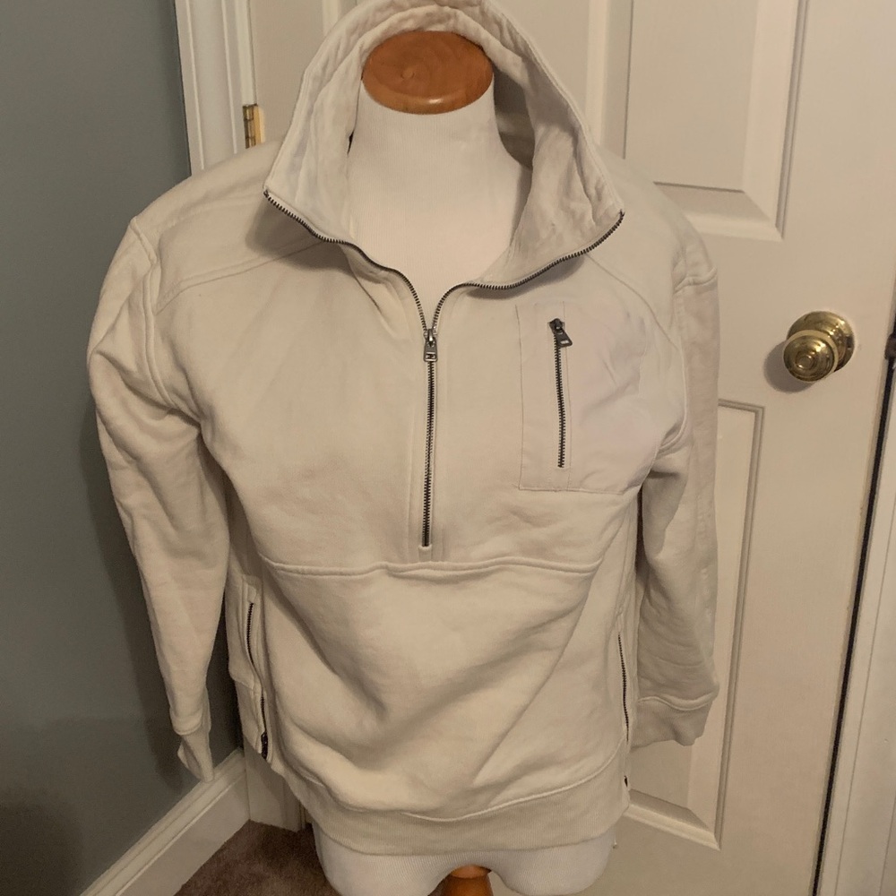 Avia White Quarter-Zip Pullover - image 1